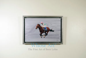 frankel racehorse painting