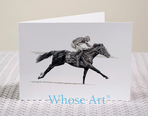 Auguste Rodin - Epsom Derby Winner - Greeting Card