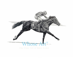 Auguste Rodin - Epsom Derby Winner - Greeting Card