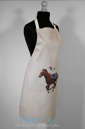 homeware gifts kitchen apron with a horse design