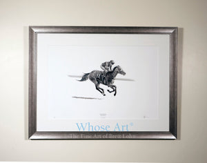 racehorse art print of Soul Sister horse