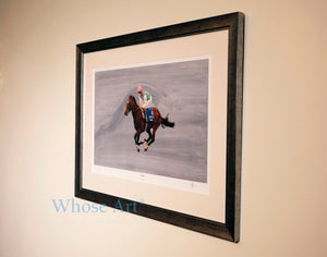 horse racing wall art Frankel