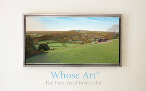 Robes of Autumn - Panoramic Canvas Print