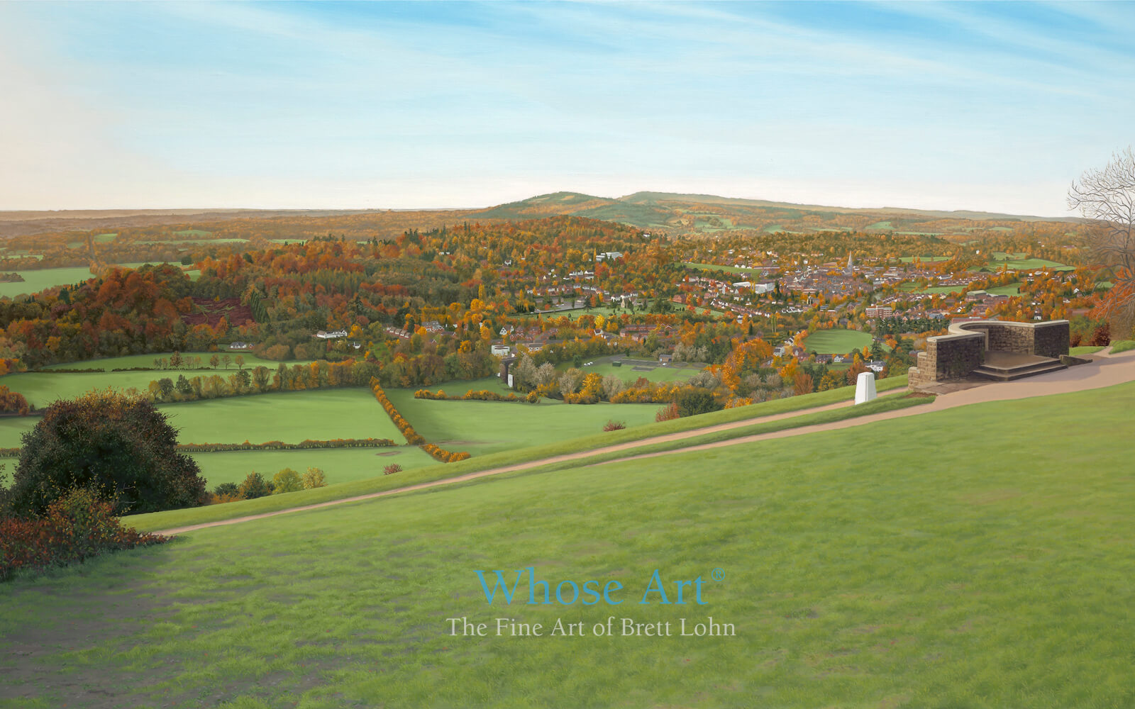 Robes of Autumn - Panoramic Canvas Print