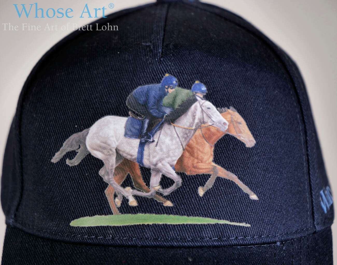 Racehorse Racing Cap Unique Horse Hat Horse Gift Idea