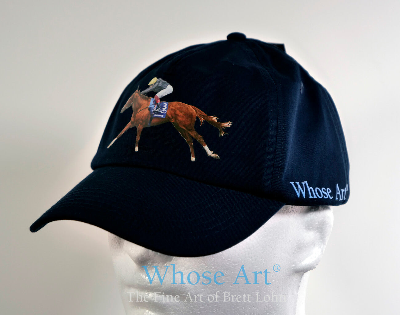 Stradivarius Racehorse Cap | Beautiful Horse Art Hat